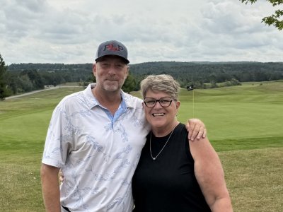 Paul  Bromby and  Barb  Timms at  Black  Diamond content images