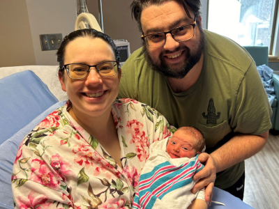 Ross Memorial Hospital Team Member Gives Birth to First Baby of 2025